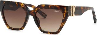 Chopard Sch 415S 04Bl Zonnebrillen - Dames - Zonnebrillen - Bruin - 54 MM - Accessoires