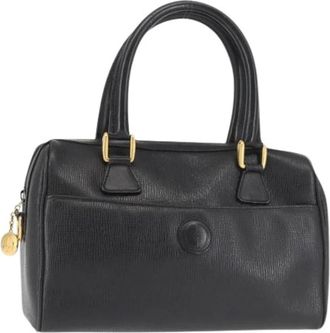 Gucci Pre-owned Handbag - Dames - Vintage Handtas - Zwart - ONE Size - Leer - Vintage