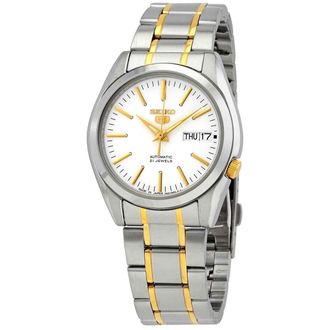 Seiko 5 Automatic White Dial Mens Watch SNKL47J1