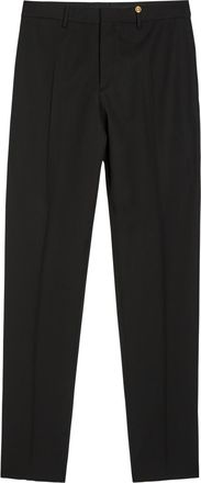 Versace Tailored Wool Trousers - Black - 52 (IT52 / XL)
