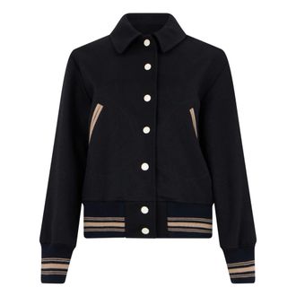 Golden Goose Bomberjack - Dames - Jassen - Zwart - Maat: S Wol