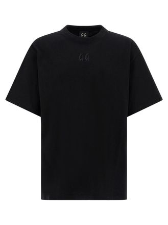 44 Label Group Black Embroidery T-Shirt