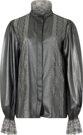 Alberta Ferretti Mujer, Blusas y Camisas, Gris, Talla: S