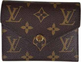 Louis Vuitton Brown Fuchsia Monogram Or Monogram Coin Purse/Coin Case (Pre-Owned)