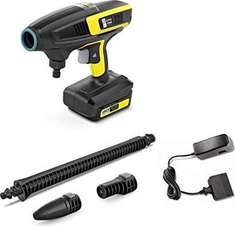 Karcher K&auml;rcher Khb 6 Battery Set Limpiadora De Alta Presi&oacute;n O Hidrolimpiadora Compacto Bater&iacute;a 200 L/h Negro, Amarillo