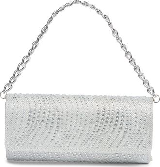 Jessica McClintock Max Embellished Shoulder Bag in Silver at Nordstrom Rack