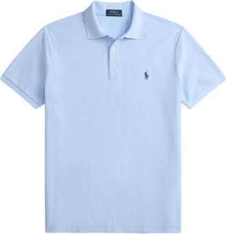 Ralph Lauren Slim Fit Polo - Heren - Polos - Blauw - S - Katoen - Tops