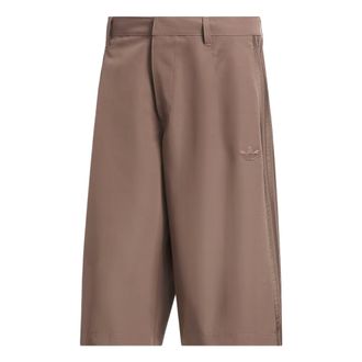 adidas Woven Shorts Asia Sizing Trace Brown KT7874