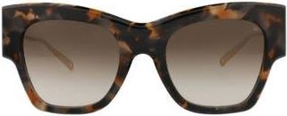 Philipp Plein 53mm Square Sunglasses in Havana Havana Brown at Nordstrom Rack