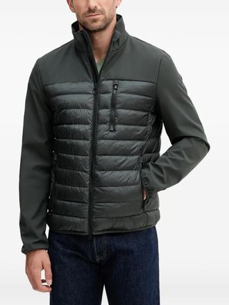 Geox Spherica zip quilted jacket - men - Polyester - 52 - Green