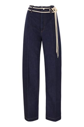 Max Mara Womens Nembi - Men S Denim Trousers - Dark Blue Cotton - Size EU 32 (Womens)
