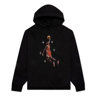 Nike Jordan Air Jordan Pixel Printing Basketball Sports Fleece Black DC9713-010