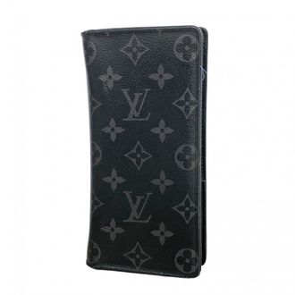 Louis Vuitton Black Long Wallet (Bi-Fold) (Pre-Owned)