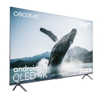 Cecotec Cecotec - Televisor Qled 75 Smart Tv V3+ Series Vqu30075+s