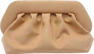 Themoirè Bios Suede Clutch
