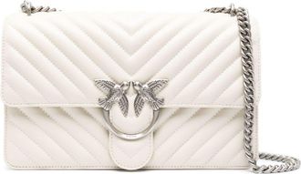 Pinko Classic Love One shoulder bag - women - Sheepskin - One Size - White