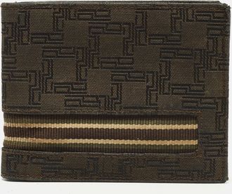 Dunhill Brown Monogram Canvas Bifold Wallet
