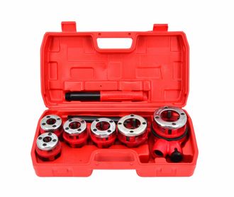 OEM Juego De Machos De Roscar Para Tubos Awtools, 6 Piezas (1/4, 3/8, 1/2, 3/4, 1, 1-1/4), Con Estuche, Herramientas De Roscado Preciso, Alta Calidad Para