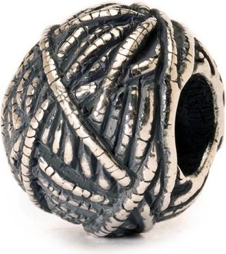 Trollbeads Womens Ball Of Yarn Bead In Silver