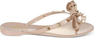 Valentino Garavani Beige Rockstud Sandals