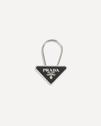 Prada Metal Key Ring Male UNI