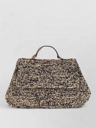 Ibeliv lahady tote bag textured handle strap