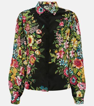 Etro Camicia in seta con stampa