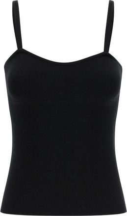 Max Mara Mxmepica Top - female - Max Mara - Sleeveless Tops - Black - XL - Tops