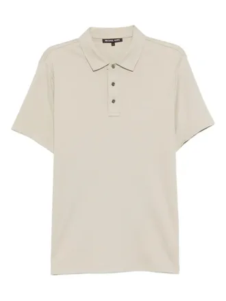Michael Kors Polo con logo ricamato - Toni neutri