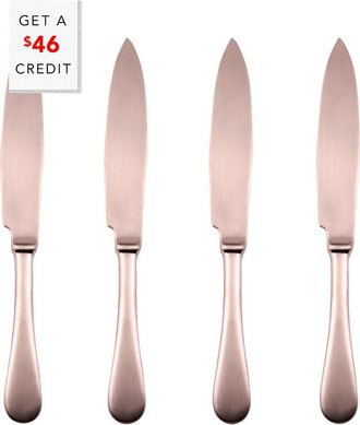 Mepra Set Of 4 American Steak Knives With $46 Credit
