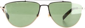 Givenchy Givenchy GV7189 58mm Piloten Zonnebril In Groen Metaal