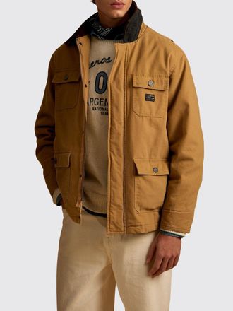 La Martina Cotton Utility Jacket with Zip Closure and Flap Pockets
