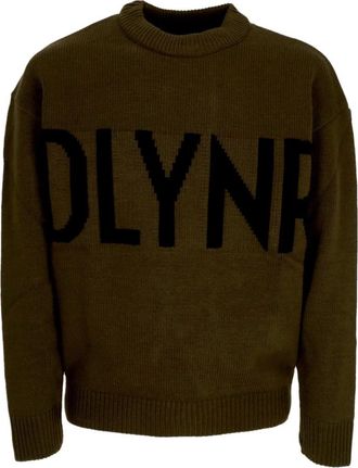 Dolly Noire Bosnacht Oversize Sweater - Heren - Ronde hals truien - Bruin - XL - Truien & Vesten