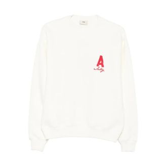 Autry Felpa Heritage - - Sweatshirts & Hoodies - Uomo - Bianco - L