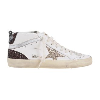 Golden Goose Sneakers, female, White, Size: 5 US Mid Star Sneakers