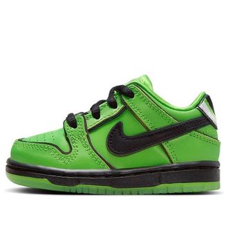 Nike (TD) Nike x The Powerpuff Girls SB Dunk Low Pro QS Buttercup FZ8831-300