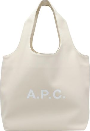 A.P.C. A. P.C. Ecru Ninon Tote Bag