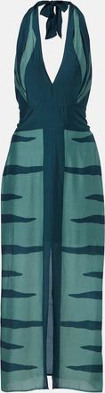 Vix Ina printed midi dress