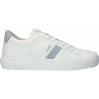 Blackstone RYDER - White Cambray Blue - Sneaker (low)
