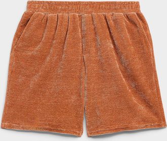Super Massive Shop Mens Solid chenille knit short