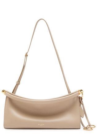 Alaia East West Leather Shoulder bag - Sand - One Size