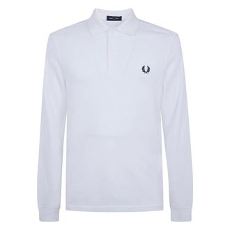 Fred Perry Hombre, Camisetas, Blanco, Talla: M