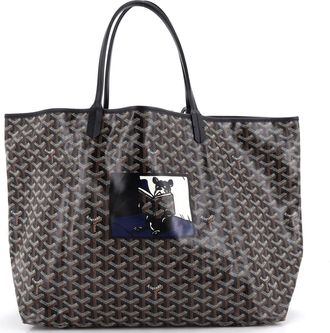 Goyard Saint Louis Tote Printed Coated Canvas GM