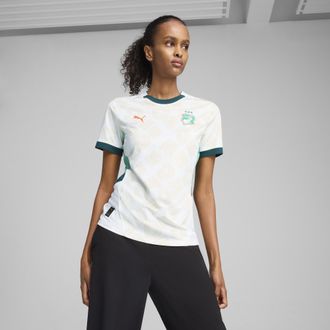 Puma Maglia Away Costa dAvorio 2025 da donna, Abbigliamento, Bianco, XS