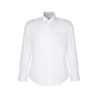 Seidensticker Heren, Overhemden, Wit, Maat: 4XL Katoen