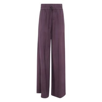 Joseph Dee Crepe Trousers - Trousers - Mujer - P&uacute;rpura - 2XS