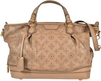 Louis Vuitton Pre-owned Handbags, female, Beige, Size: ONE SIZE Pre-owned Leather Vintage Handbag