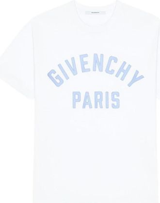 Givenchy Tops, Heren, Wit, L, T-shirts