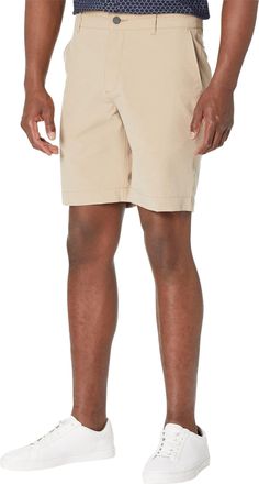 Faherty Mens Belt Loops All Day Shorts, Khaki, 31W x 9L