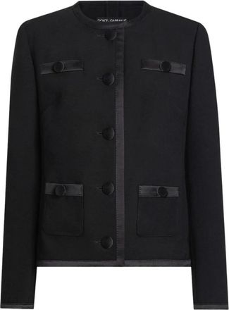 Dolce & Gabbana Light Jassen - Dames - Zomerjassen - Zwart - M - Jassen